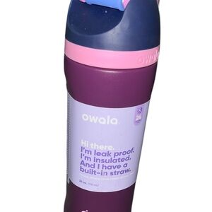 Owala NWT TRENDING Purple and Pink Insulated Water Bottle